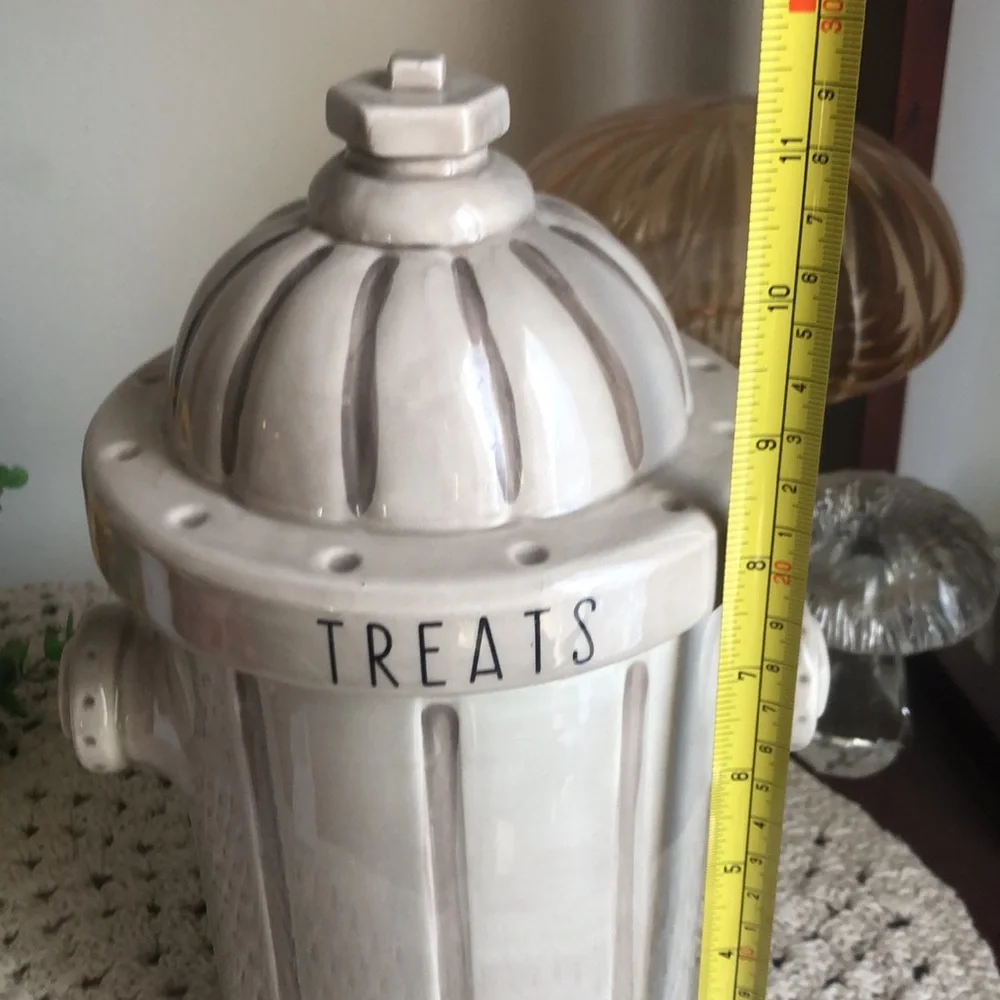 Blue Sky Fire Hydrant TREATS Dog Canister - Picture 9 of 11